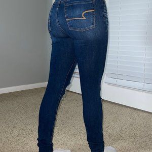 American Eagle Distressed Skinny Jeans